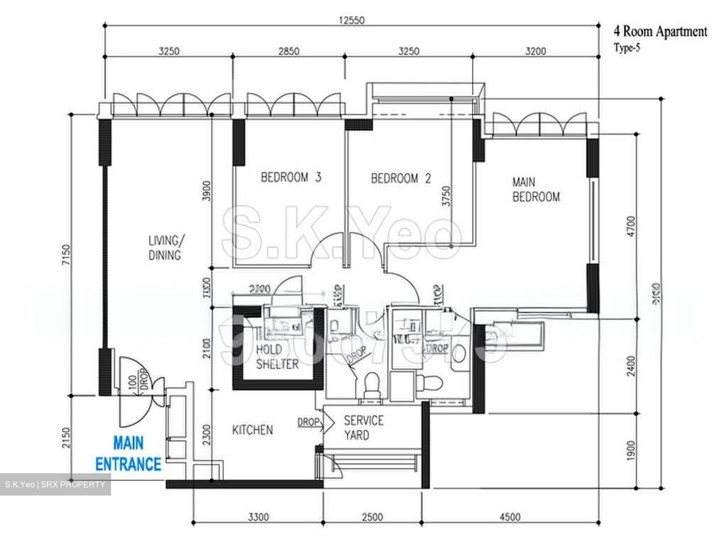 Blk 303C Coralinus (Punggol), HDB 4 Rooms #582243891